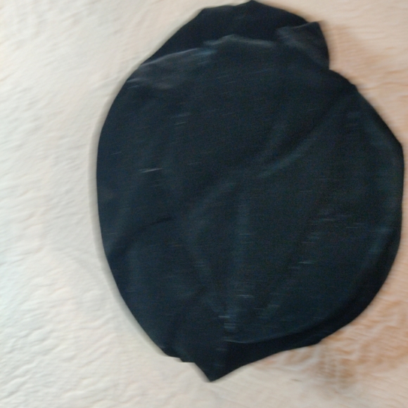 Foleys Vintage Women's Black Velvet Beret Style Hat 1950s Union Made In The USA - Picture 4 of 6